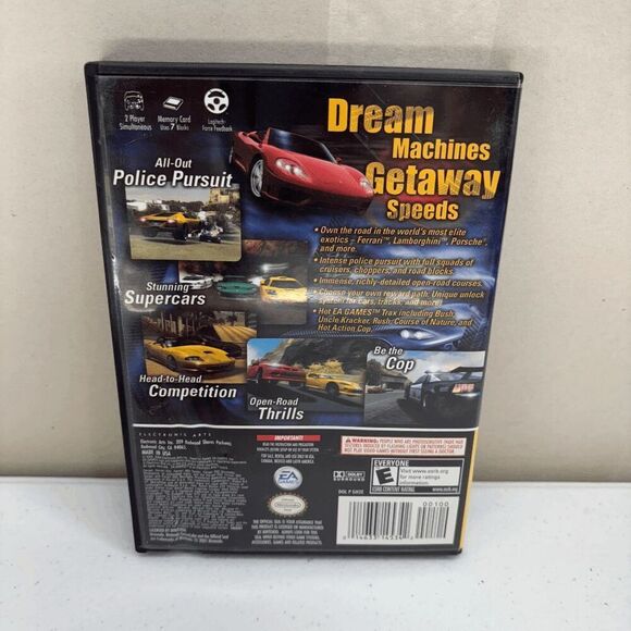 Need for Speed Hot Pursuit 2 Nintendo GameCube Complete CIB Player's Choice - Picture 2 of 4